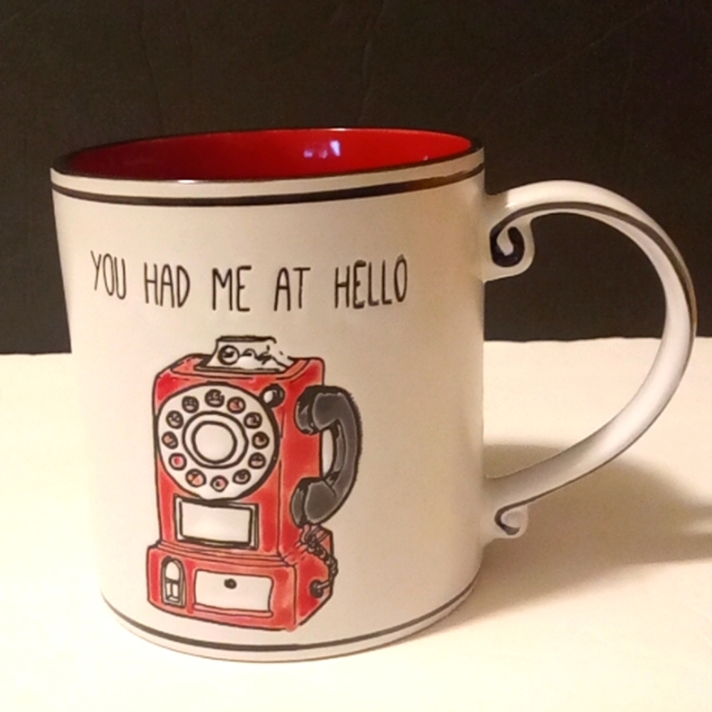 You Had Me At Hello Retro Icon 21 OZ Mug.